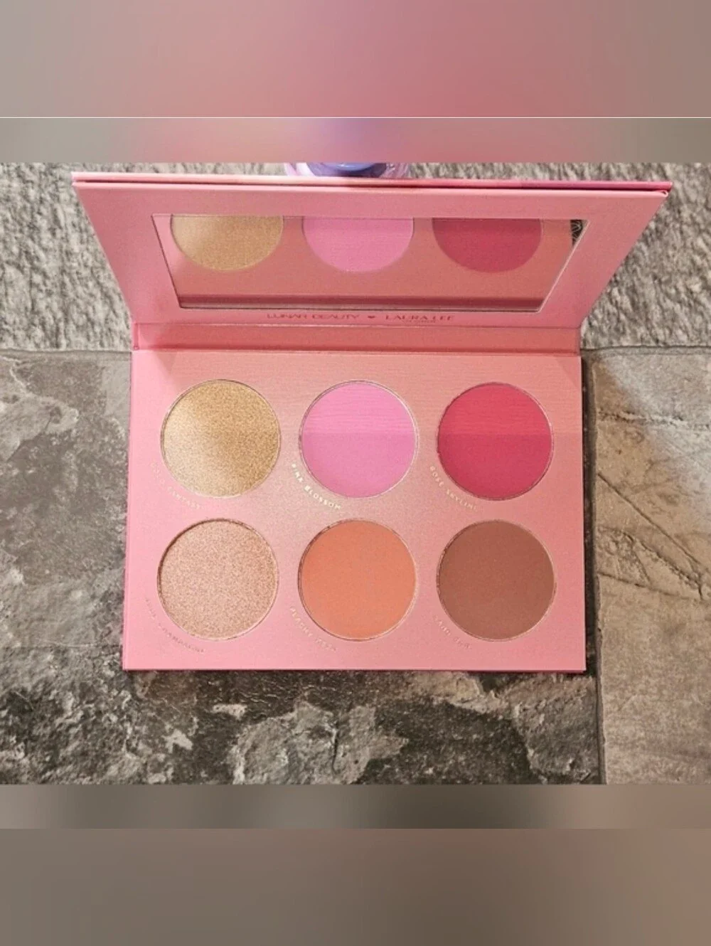 Fool Fantasy Blush Palette-  Collab between Lunar Beauty & Laura Lee Los Angeles